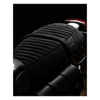 Trip Machine Touring Seat Royal Enfield Twins - black suede